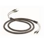 Акустический кабель QED Supremus pre-terminated banana speaker cable 2.0m QE0002