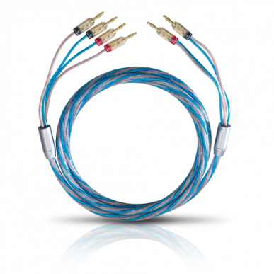 Готовый акустический кабель Oehlbach EXCELLENCE Bi Tech 4 speakercable, 2x2m 2->4 banana, D1C10812