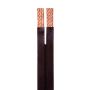 Акустический кабель Tributaries SP6 (SP614F-BK02S) Flat, HC-OFC, 2-14AWG, Woven Strands, 200ft. 60m spl