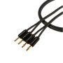 Акустический кабель Tributaries 4 Speaker 14AWG Banana (4SP14-B-080D) 2,44m