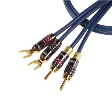 Акустический кабель Tributaries 8 Speaker 12AWG Spade Lug + Banana (8SP12-LB-040D) 1,2m