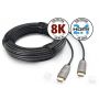 Оптический HDMI кабель Eagle Cable Profi HDMI 2.1 LWL 10K, 120 Hz, 3 m