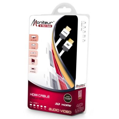 Кабель HDMI Real Cable HDMI-1 2.0m