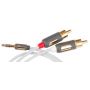 Межблочный кабель Supra MP-Cable MINI PLUG-2RCA 2м
