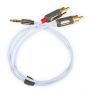 Межблочный кабель Supra MP-Cable MINI PLUG-2RCA 2м