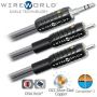 Кабель межблочный аудио WireWorld Nano Silver Eclipse Mini Jack to 2RCA 1.5m (SEN1.5M)