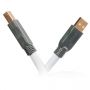 Кабель Supra USB 2.0 A-B Blue 12.0 m