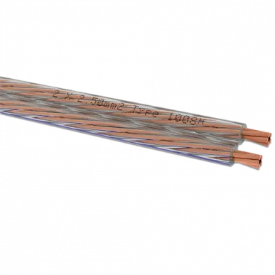Акустический кабель Oehlbach PERFORMANCE Speaker Cable 2x2,5mm2, clear 100m, D1C1008