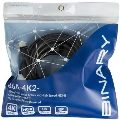 HDMI кабель Binary HDMI B6 Active 4K High-Speed 20,0m