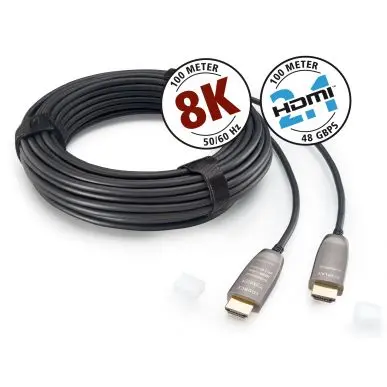 Оптический HDMI кабель Inakustik Profi 2.1 Optical Fiber Cable 8K 48Gbps 1m
