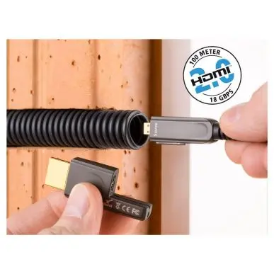 Кабель HDMI Inakustik Exzellenz Profi 2.0 optical fiber cable 18Gbps, Typ D>A, 70.0 m