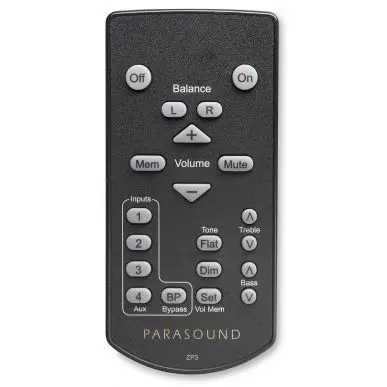 Предварительный усилитель Parasound Zpre3 black